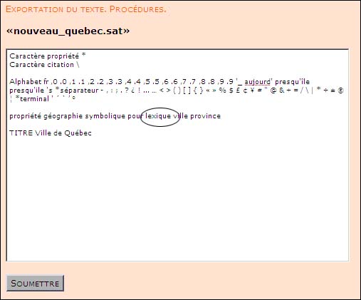 Illustration 16. Modification de la déclaration de la propriété